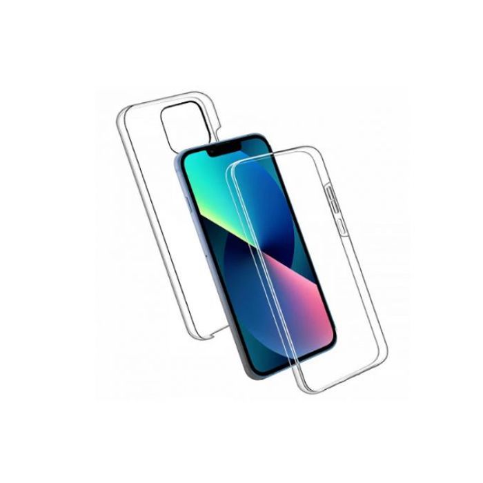 Coque 360° - GENERIC - iPhone 13 - Transparent - Plastique rigide - Ultra fine