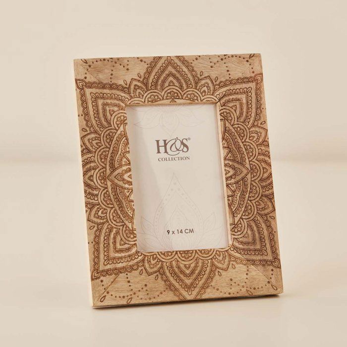 Cadre photo - BELLA MAISON - Bloss Naturel - 9x14cm - Bois - Contemporain