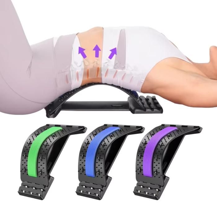 Soutien du dos magique soutien lombaire Relaxation soulagement de la douleur(Couleur aléatoire)