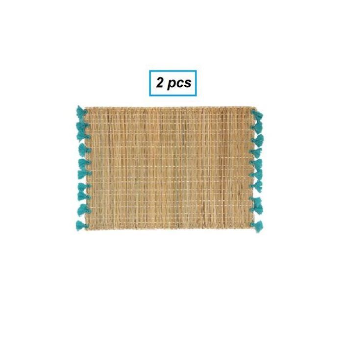 Tapis osier durable facile à nettoyer