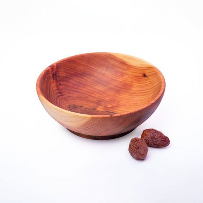 Bols Artisanaux - Berbèrie - Taille Grande - Bois de Thuya - Conditionné par 3 - Entretien facile