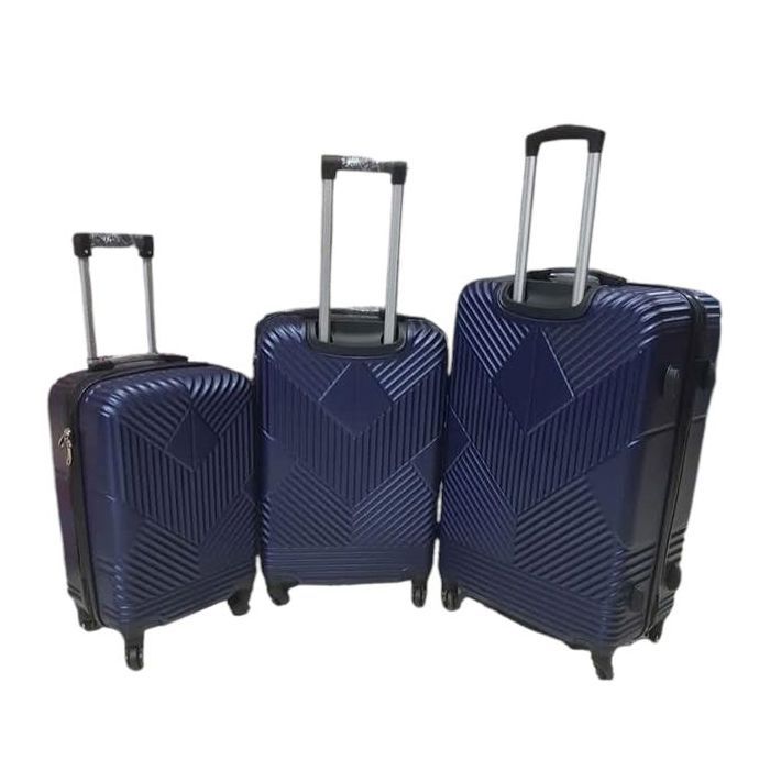 Ensemble de valise unisexes classique Abs 3 pièces, 30kg / 20 kg / 10 kg