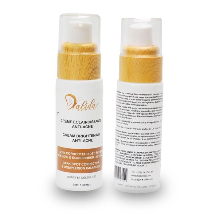 Créme Eclaircissante Anti-Acné 30ml