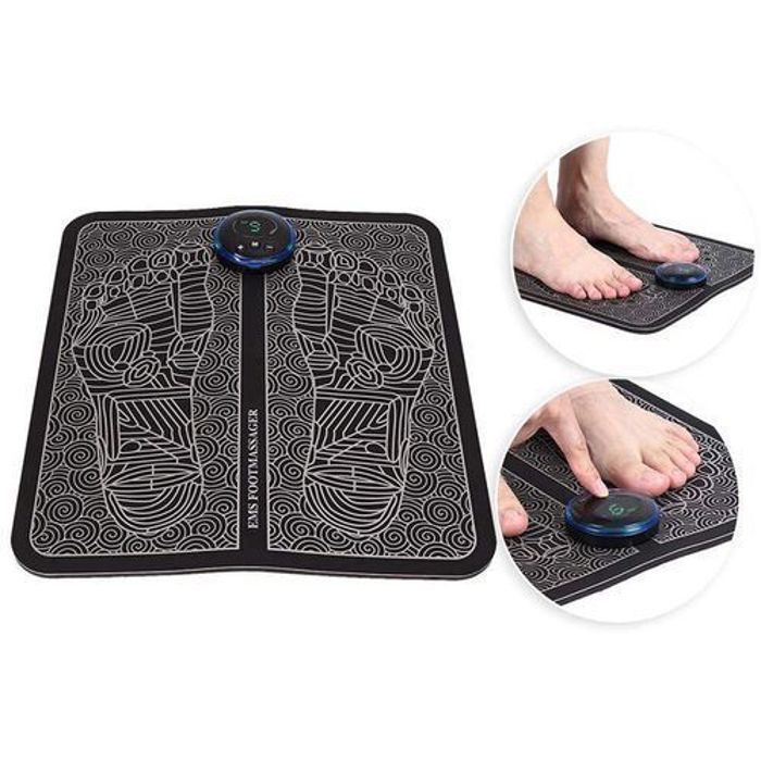 Masseur de pieds - EMS - Électrique - 6 modes - Portable - Soulagement des douleurs