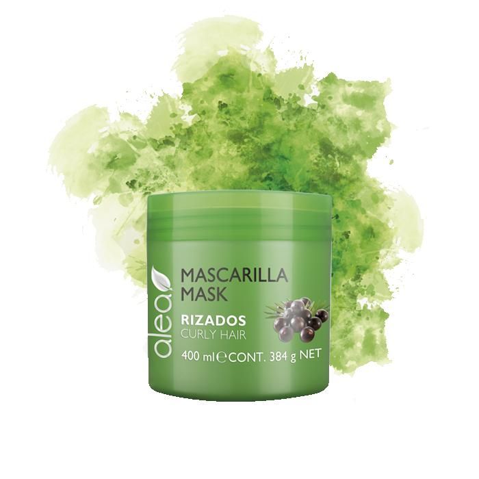 Masque pour boucles - ALEA - 400 ml - Extrait d'açaï - Sans parabènes - Sans sulfates