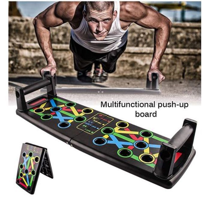 Planche de Musculation, Push Up Board Multifonctionnel 14 en 1