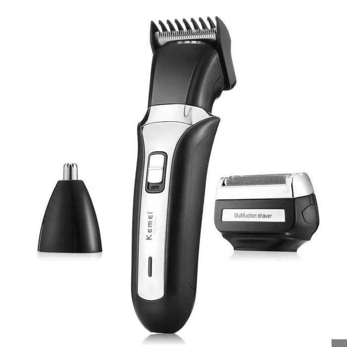 Kemei - Kit de rasage 3 en 1 pour hommes - KM-6550