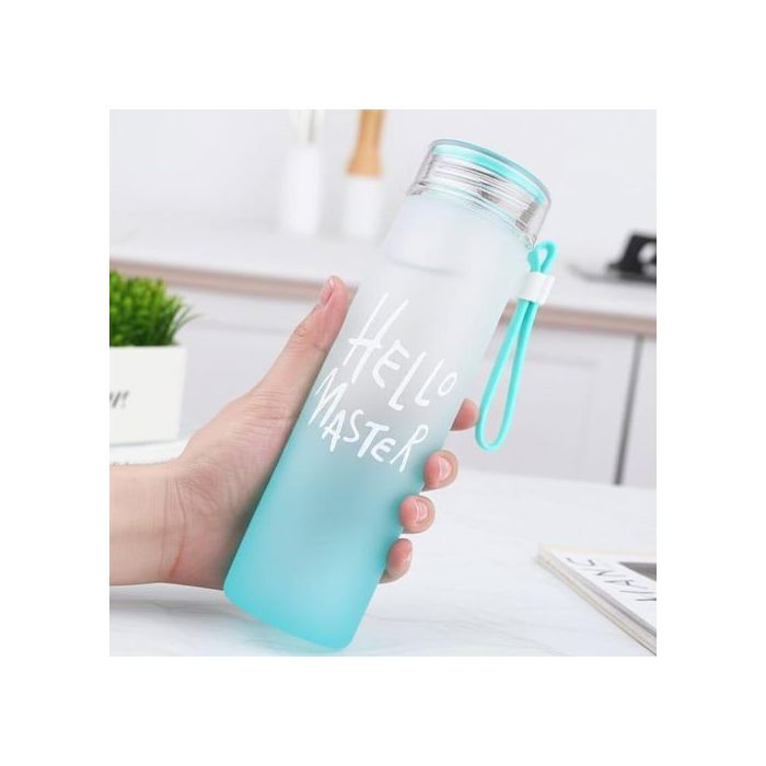 Bouteille d'eau pour Enfants -800ml  -sans BPA -Gourde Enfant Bouteille d'eau étanche pour Garçon Fille BLEU