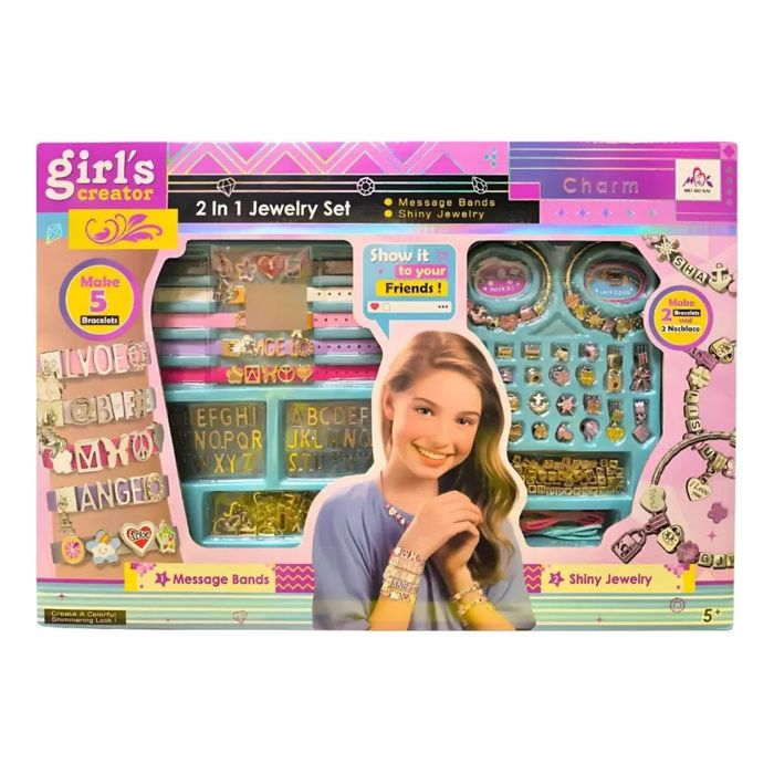 Création de bracelets et colliers - Enfants - Accessoires de mode - À partir de 3 ans - Mixte