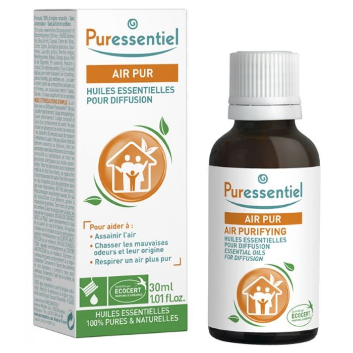 Puressentiel Diffusion Mélange Huiles Essentielles Diffuse Air Pur 30ml