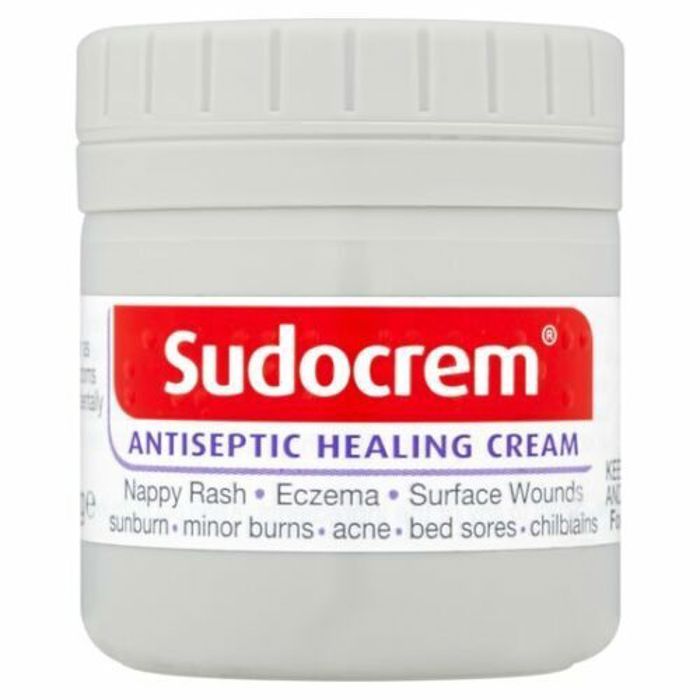Crème antiseptique - Sudocrem - 60g - Hypoallergénique - Apaisante - Érythème fessier