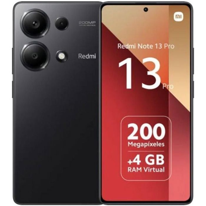 XIAOMI Redmi Note 13 PRO (8Go, 256Go) Snapdragon 7s Gen2 - 200MP-Noir