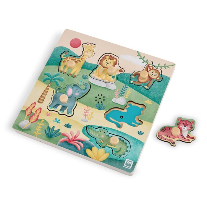 EUREKAKIDS - PUZZLE MUSICALE SAVANE