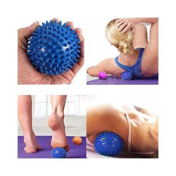 Boule de Massage Dur PICOT, Balle Massage Pied, Dos.