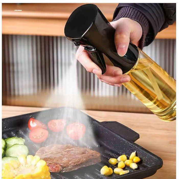 Spray huilier 500 ml en verre avec pulvérisateur