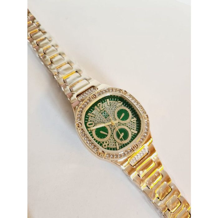 Montre Femme - GENERIC - MD8976 - Doré - Cadran rond vert - Quartz analogique