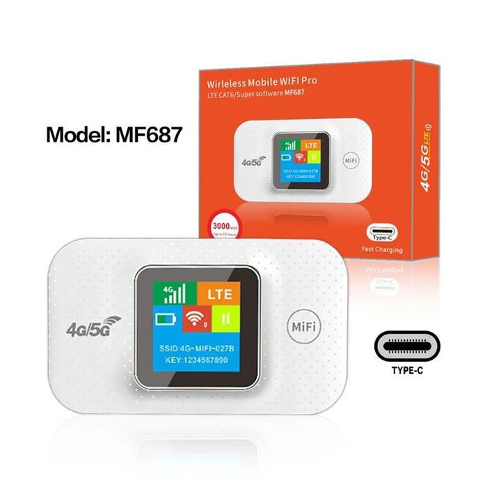 Routeur WiFi 4G Lte, 150Mbps, sans fil, portable, 3000mAh, modem de poche pour carte SIM