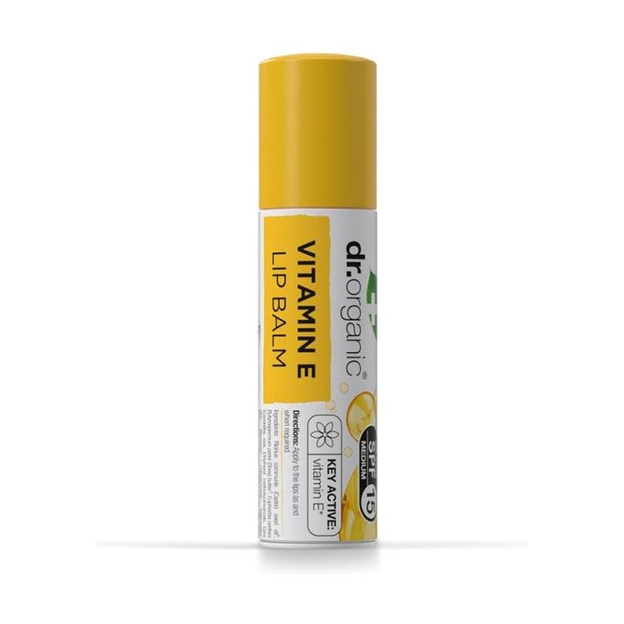 Dr Organic Vitamin E Baume À Lèvres 15Spf 5.6ml
