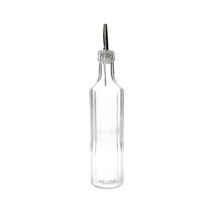 Bouteille d’huile en verre avec couvercle 450 ml