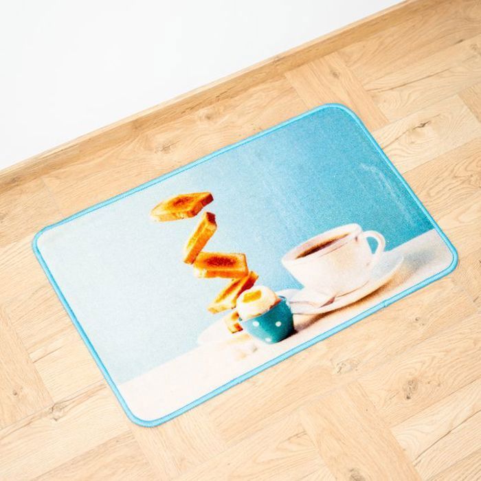 Tapis de cuisine - A3 HOME - 50x80 - Multicolore - Antidérapant - Lavable en machine