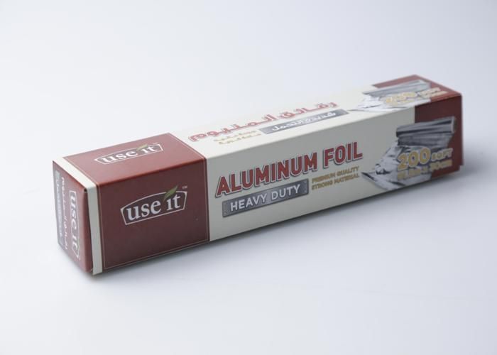 Papier aluminium 30cm x 61,5m - Use It - Couleur Aléatoire