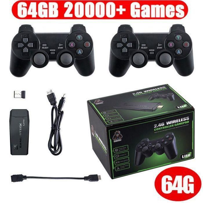 Console de Jeu Vidéo Rétro Portable 4K HD - Data Frog - 20 000 Jeux