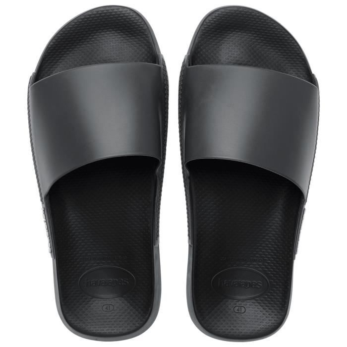 Claquettes - HAVAIANAS - Slide Classic - Noir - Confortable - Léger