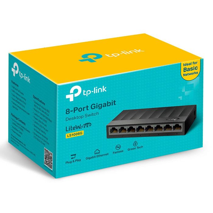 COMMUTATEUR 8 PORTS GIGABIT TP-LINK REF:LS1008G