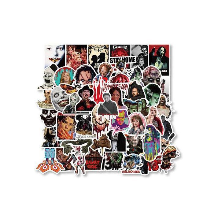 50pcs Horror Movie Collection 2 Stickers