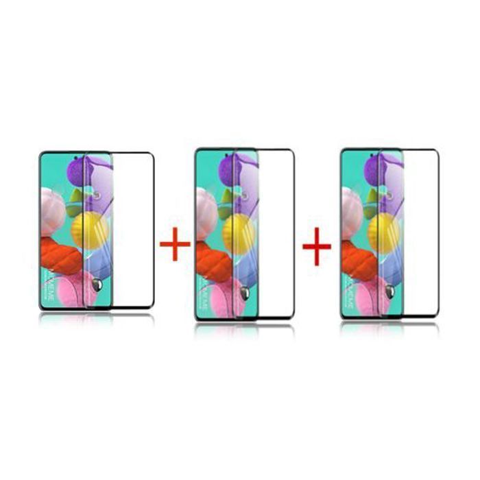 Pack de Coques et Verres de Protection - GÉNÉRIQUE - Samsung A51 - Incassable - Souple - Élégant