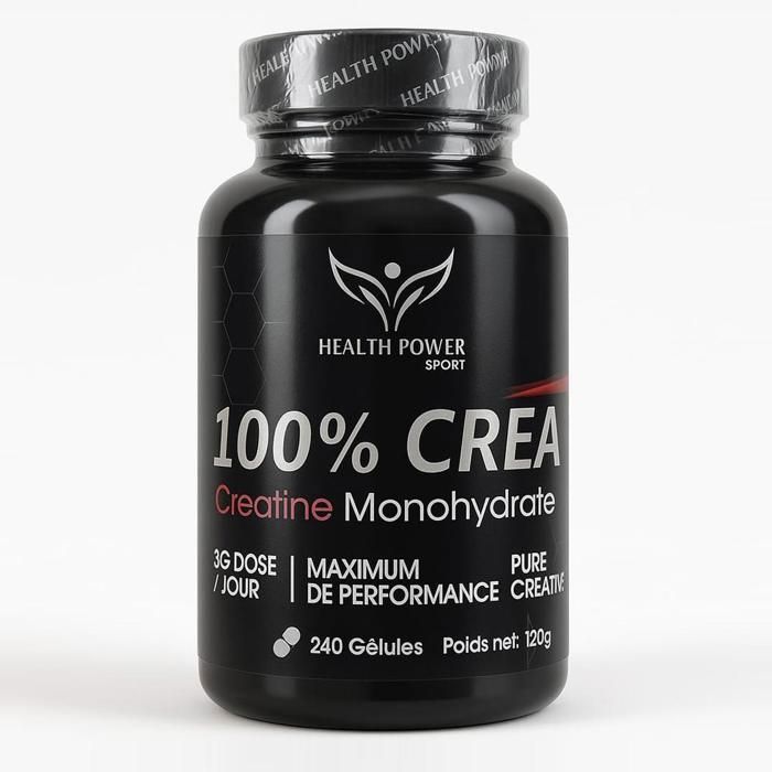 Créatine Monohydrate 500mg 240 Gélules