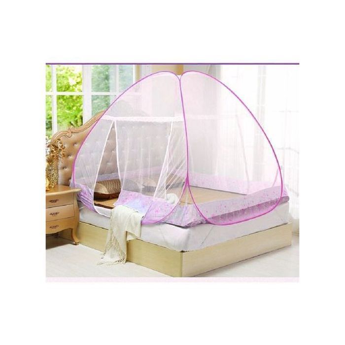 Tente Moustiquaire Anti-moustiques Pour Lit 180X200X150 CM (1 Porte), couleur aliatoire