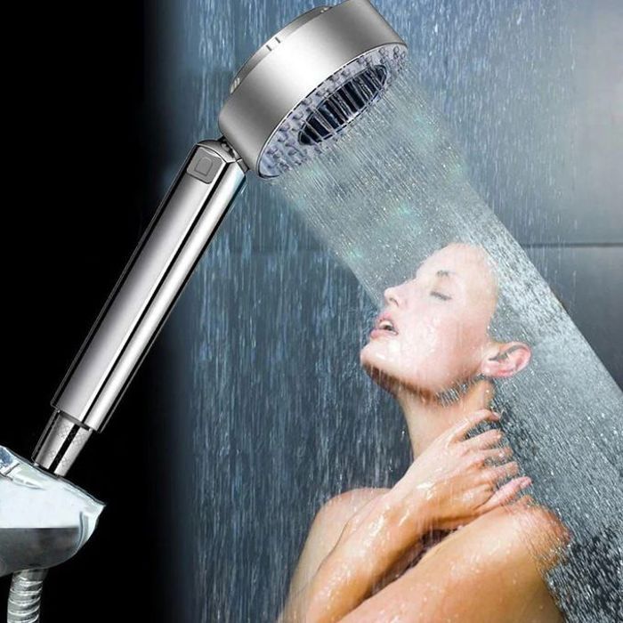 Pomme de Douche 5 Fonctions : Douche Relaxante et Revitalisante