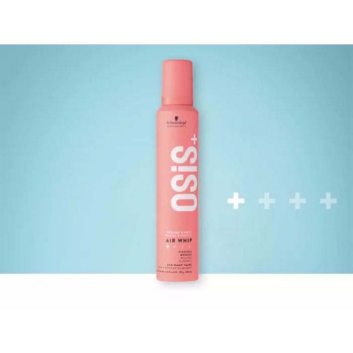 Mousse Coiffante - OSiS Air Whip - Fixation Légère - Volume - Protection Chaleur
