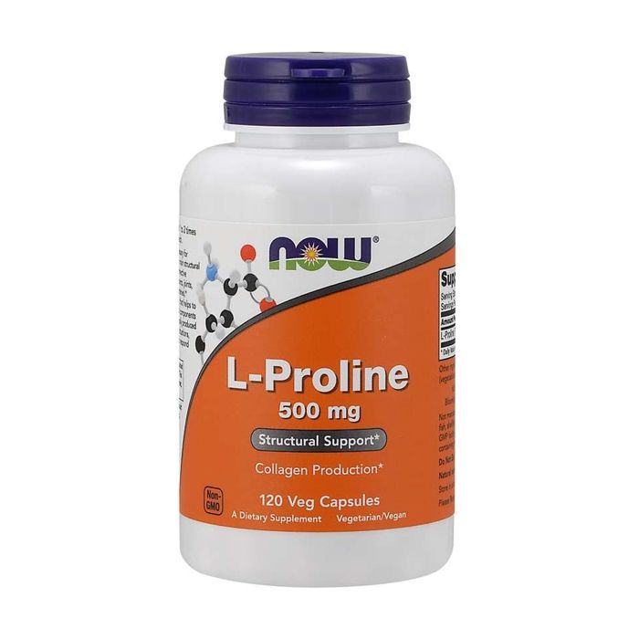 Now Foods | L-PROLINA 500mg - 120 veg caps