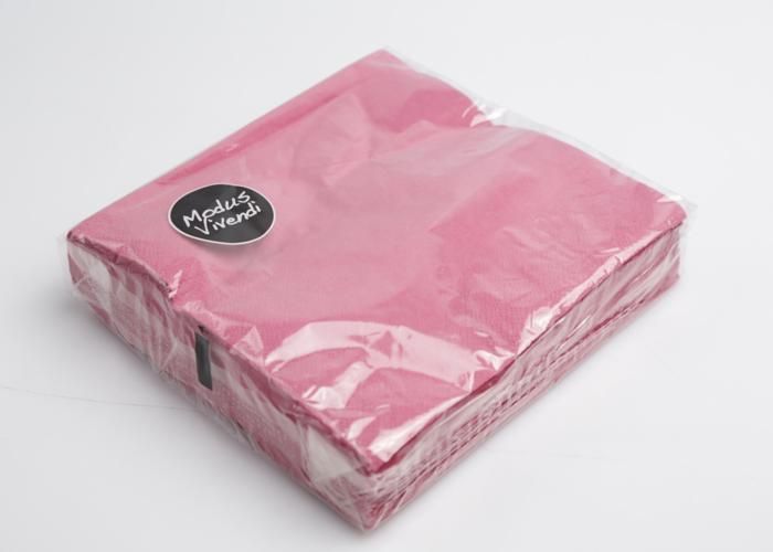 Serviettes - GENERIC - Modus Vivendi - Fuchsia - 30 pièces - Idéales pour dîners élégants