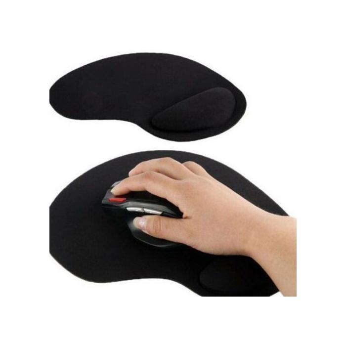 tapis de souris de repose-poignet en gel Confortable antidérapante Noir bureau