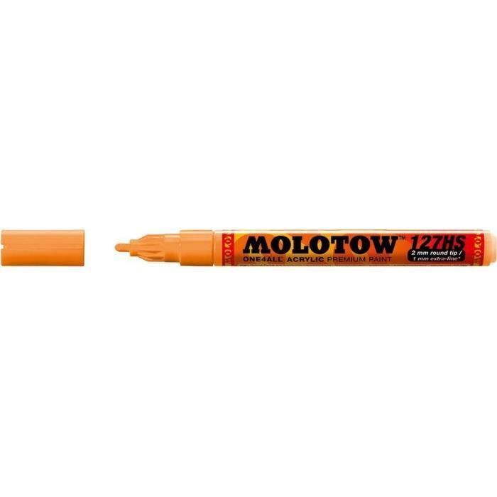 One4All 2mm Neon Orange Fluo Marqueur en acrylique
