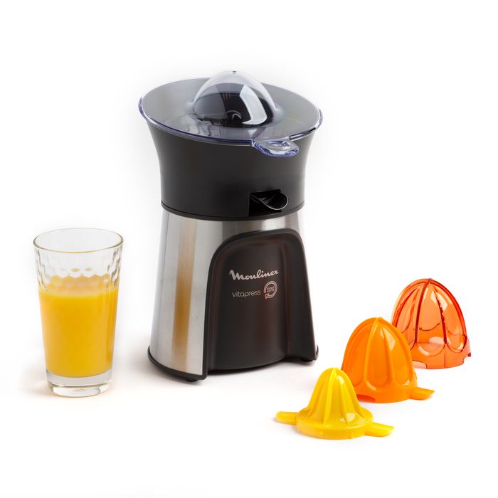 MOULINEX DIRECT SERVE JUICER 3 CONES 1 vitesse + reverse 100 W Blanc et Gris PC603D10