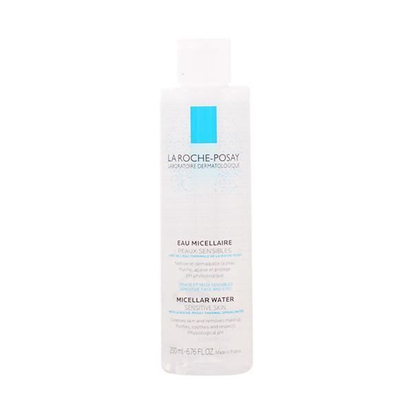 Démaquillant visage - La Roche Posay - Solution Micellaire - 200 ml - Hypoallergénique - Peau sensible