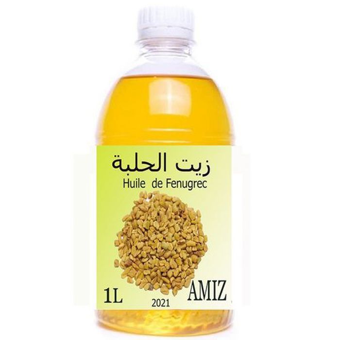 Huile de fenugrec - Amiz - 1L - Hydratant corps - Pour tous types de peau - Femme