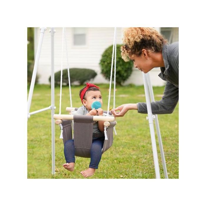 Chaise balançoire en bois pour bébé,équipement de divertissement