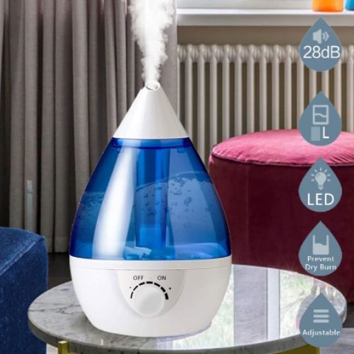 Humidificateur D'air Diffuseur- 1.6L Humidificador LED Night Light Maison