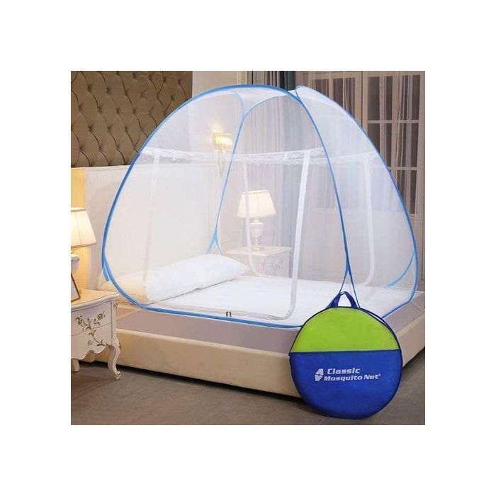 Tente Moustiquaire Pliable - GENERIC - Anti-Moustique - 180x150x120cm - Double Porte - Léger 0.8kg