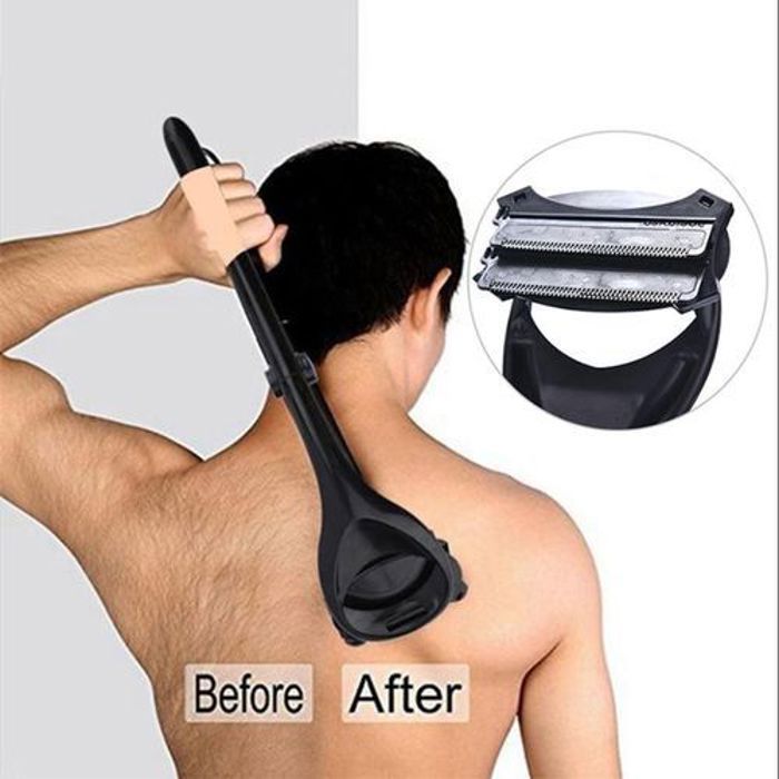 Tondeuse pliable Rasoir épilateur Dos Jambes et corps,Rasage cheveux Beauté santé