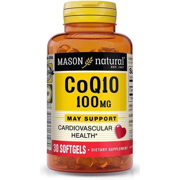 CO-Q10 100 mg 30 gélules molles