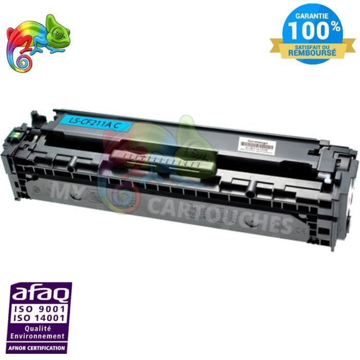Toner Laser - HP - 131A - Cyan - 1800 pages - Compatible Gamme PRO