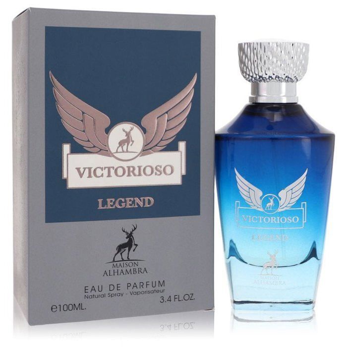 Parfum EDP - Maison Alhambra - Mythe Victorioso - 100 ML - Notes marines - Ambre rouge