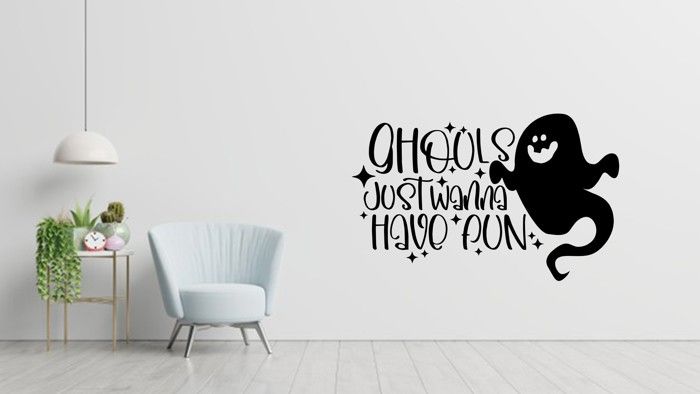Sticker halloween ghouls just wanna have fun SH012