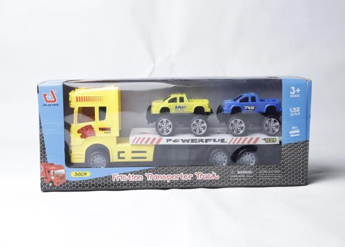 JOUET - GENERIC - Mini camion friction - Jaune - Pour enfants - Robuste et coloré